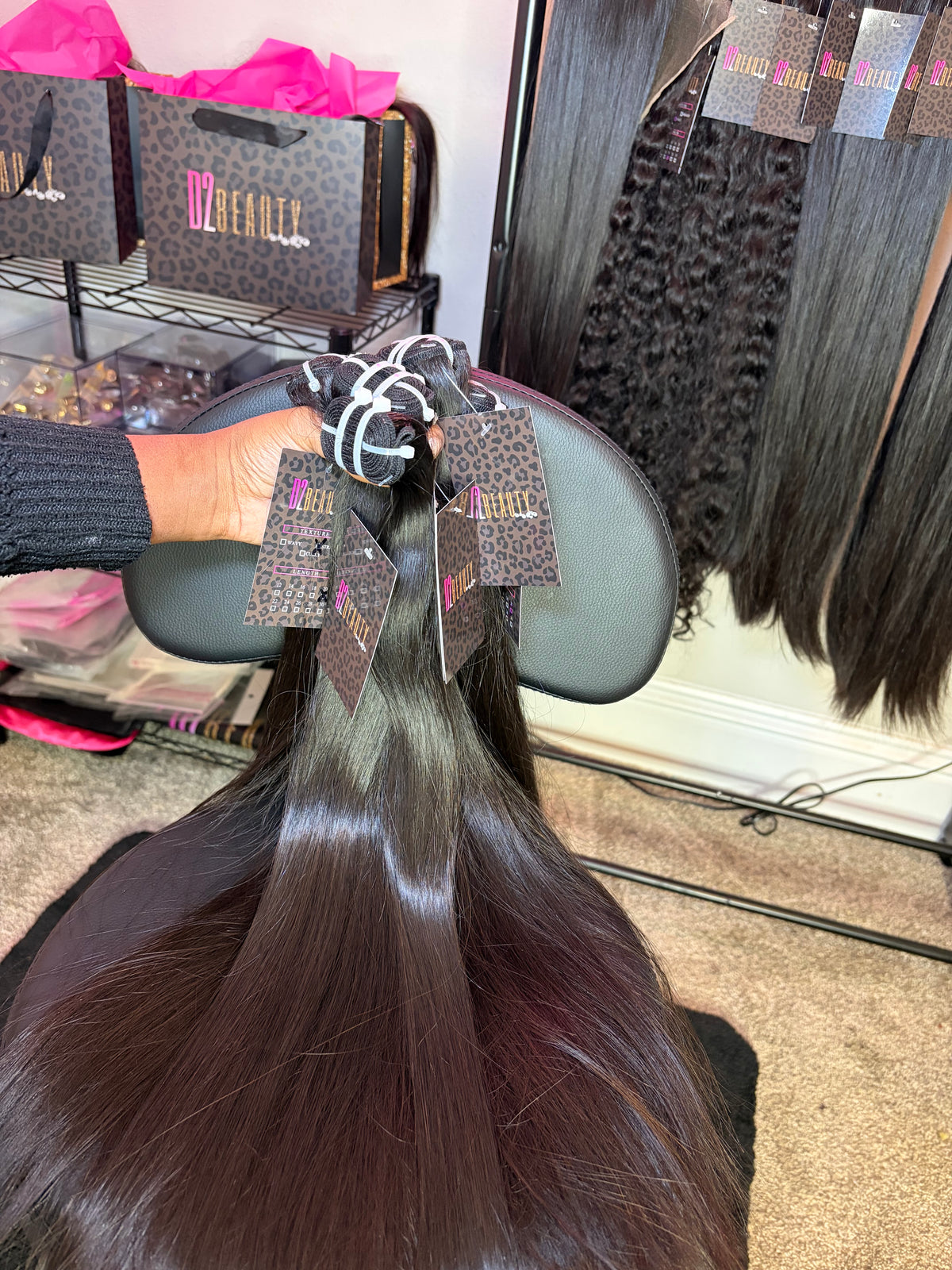 On Hand-Ready To Ship Raw Straight Bundles