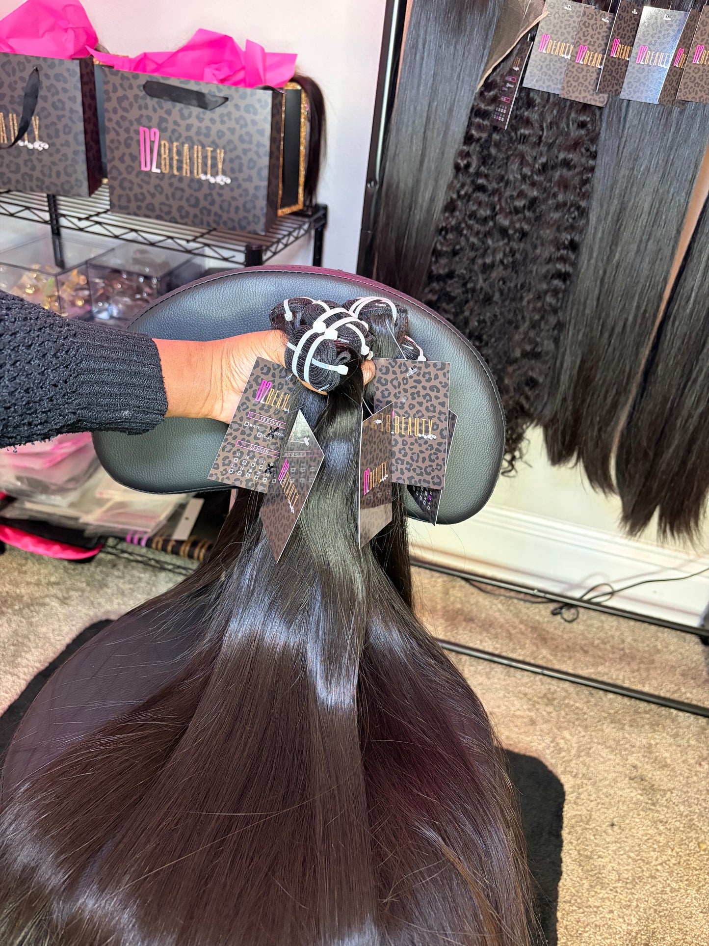 On Hand-Ready To Ship Raw Straight Bundles